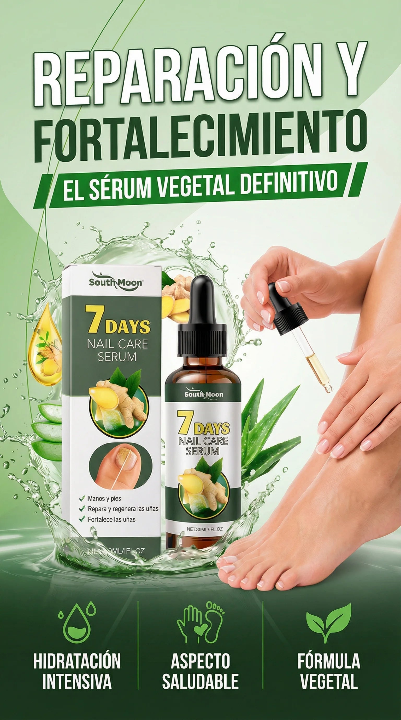 Aceite anti-hongos uñas nueva fórmula